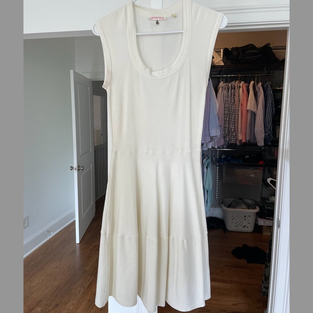 Rebecca Taylor White Dress - Size S